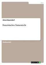 Französisches Namenrecht