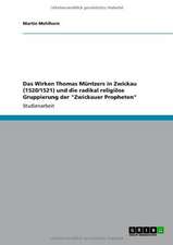 Das Wirken Thomas Müntzers in Zwickau (1520/1521) und die radikal religiöse Gruppierung der 