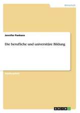 Die berufliche und universitäre Bildung