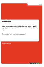 Die jungtürkische Revolution von 1908 - 1918