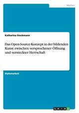 Das Open-Source-Konzept in der bildenden Kunst zwischen versprochener Öffnung und versteckter Herrschaft