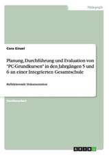 Planung, Durchführung und Evaluation von 