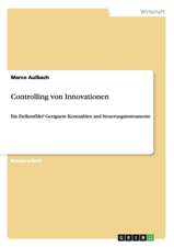 Controlling von Innovationen