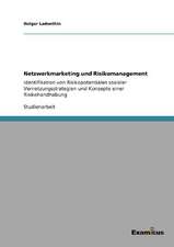 Netzwerkmarketing und Risikomanagement