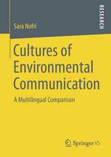 Cultures of Environmental Communication: A Multilingual Comparison