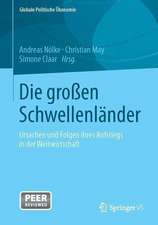 Die großen Schwellenländer: Ursachen und Folgen ihres Aufstiegs in der Weltwirtschaft