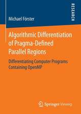 Algorithmic Differentiation of Pragma-Defined Parallel Regions