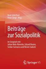 Beiträge zur Sozialpolitik: Im Gespräch mit Julian Nida-Rümelin, Edzard Reuter, Serdar Somuncu und Neven Subotić