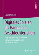 Digitales Spielen als Handeln in Geschlechterrollen: Eine Untersuchung zu Selektion, Motiven, Genrepräferenzen und Spielverhalten