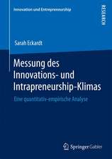 Messung des Innovations- und Intrapreneurship-Klimas: Eine quantitativ-empirische Analyse