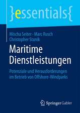 Maritime Dienstleistungen: Potenziale und Herausforderungen im Betrieb von Offshore-Windparks