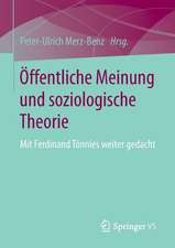 Öffentliche Meinung und soziologische Theorie