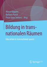 Bildung in transnationalen Räumen: Education in transnational spaces