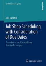 Job Shop Scheduling with Consideration of Due Dates