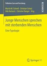 Junge Menschen sprechen mit sterbenden Menschen: Eine Typologie