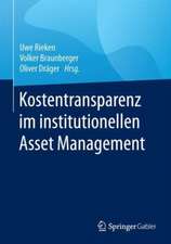 Kostentransparenz im institutionellen Asset Management