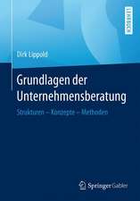 Grundlagen der Unternehmensberatung: Strukturen – Konzepte – Methoden