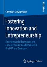 Fostering Innovation and Entrepreneurship: Entrepreneurial Ecosystem and Entrepreneurial Fundamentals in the USA and Germany