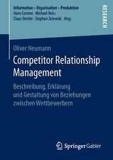 Competitor Relationship Management