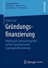 Gründungsfinanzierung