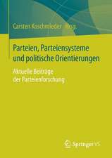 Parteien, Parteiensysteme und politische Orientierungen