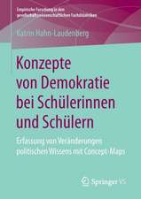 Konzepte von Demokratie bei Schülerinnen und Schülern: Erfassung von Veränderungen politischen Wissens mit Concept-Maps