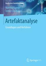 Artefaktanalyse: Grundlagen und Verfahren