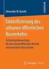 Elektrifizierung des urbanen öffentlichen Busverkehrs