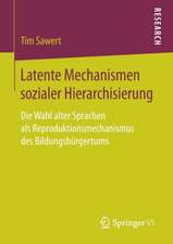 Latente Mechanismen sozialer Hierarchisierung