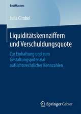 Liquiditätskennziffern und Verschuldungsquote