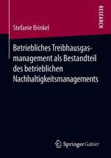 Betriebliches Treibhausgasmanagement als Bestandteil des betrieblichen Nachhaltigkeitsmanagements