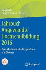 Jahrbuch Angewandte Hochschulbildung 2016