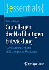 Grundlagen der Nachhaltigen Entwicklung: Handlungsmöglichkeiten und Strategien zur Umsetzung