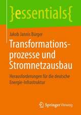 Transformationsprozesse und Stromnetzausbau