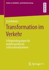 Transformation im Verkehr