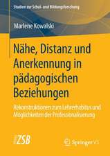 Nähe, Distanz und Anerkennung in pädagogischen Beziehungen