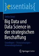 Big Data und Data Science in der strategischen Beschaffung: Grundlagen – Voraussetzungen – Anwendungschancen