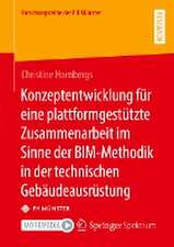 Konzeptentwicklung für eine plattformgestützte Zusammenarbeit im Sinne der BIM-Methodik in der technischen Gebäudeausrüstung