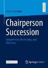 Chairperson Succession