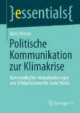 Politische Kommunikation zur Klimakrise