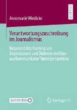 Verantwortungszuschreibung im Journalismus