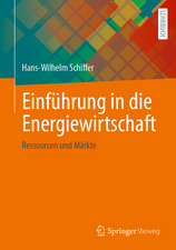 Einführung in die Energiewirtschaft