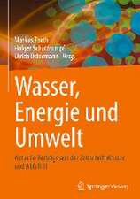 Wasser, Energie und Umwelt