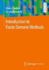 Introduction to Finite Element Methods