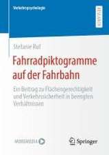 Fahrradpiktogramme auf der Fahrbahn