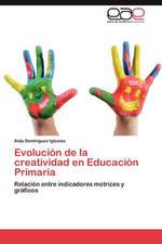 Evolucion de La Creatividad En Educacion Primaria