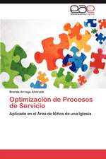 Optimizacion de Procesos de Servicio