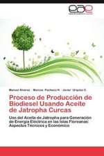 Proceso de Produccion de Biodiesel Usando Aceite de Jatropha Curcas: Rol de Las Ff.AA. y Las Misiones de Paz