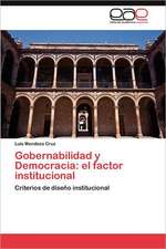 Gobernabilidad y Democracia