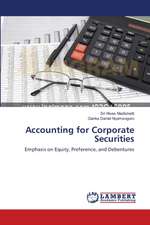 Accounting for Corporate Securities